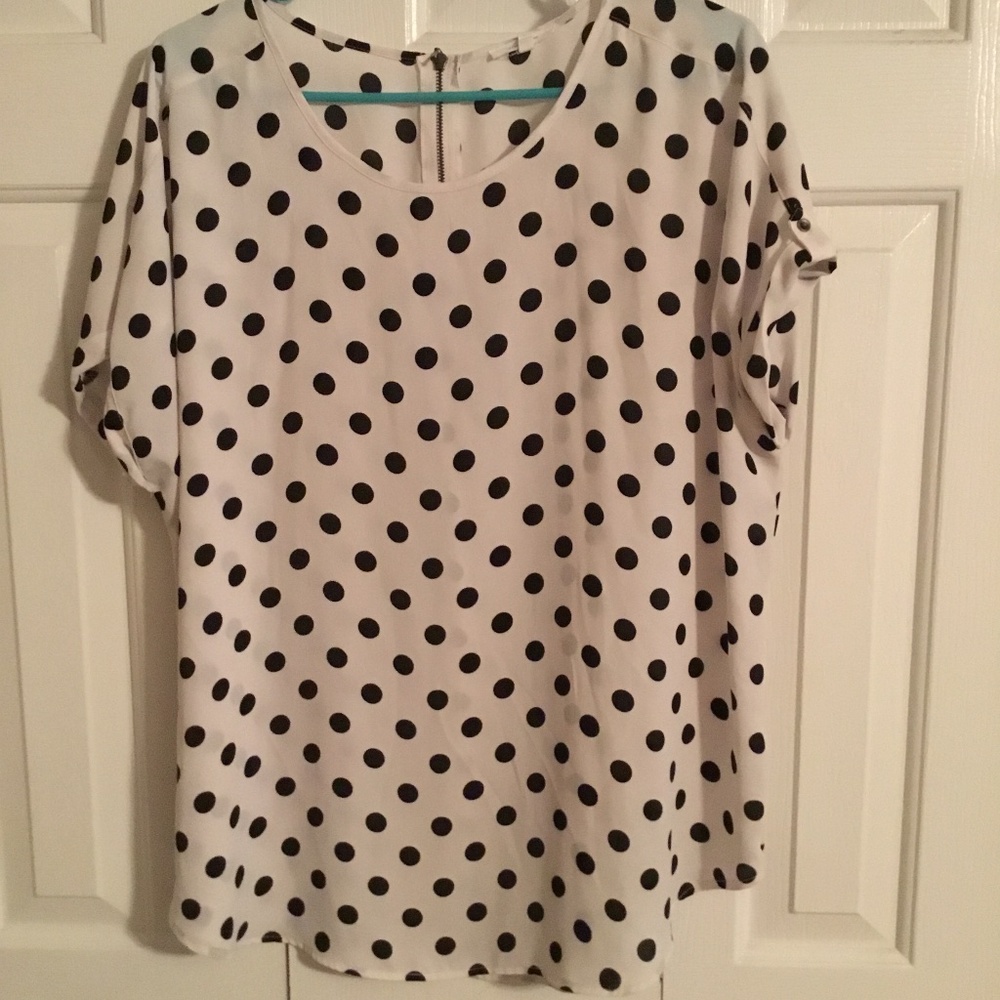 Polka Dot Blouse